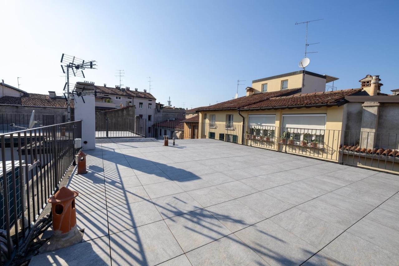 Appartamento Terrazza Cavour Brescia Buitenkant foto